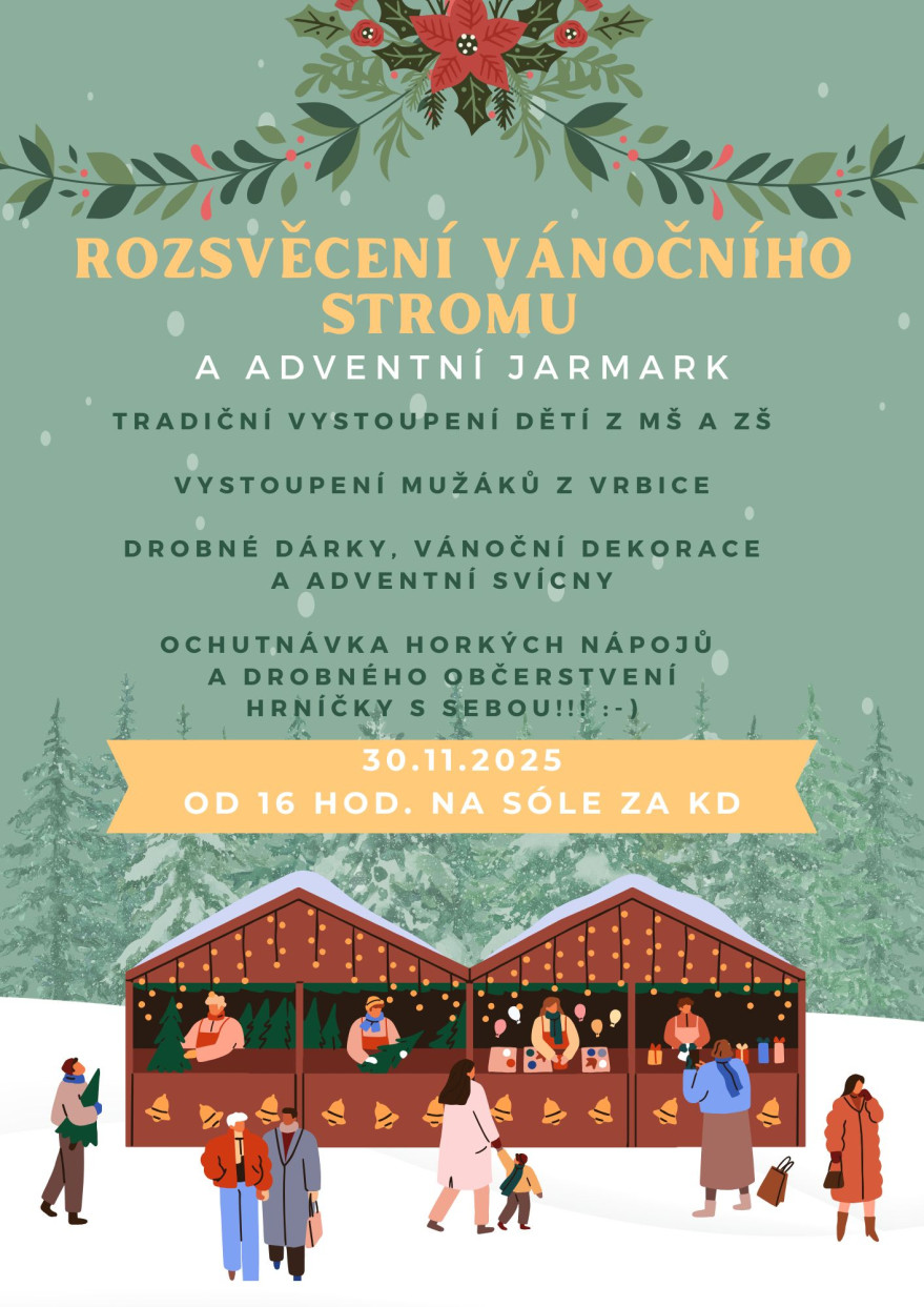 Rozsvěcení stromku 2025